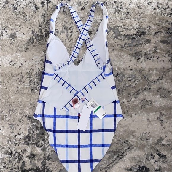 Red carter one piece swimsuit - Picture 5 of 6